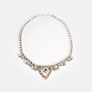 "The Renee" Rhinestone Triangle Necklace